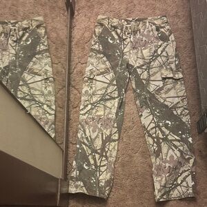 SHEIN Camouflage Women Jeans - Green and Brown